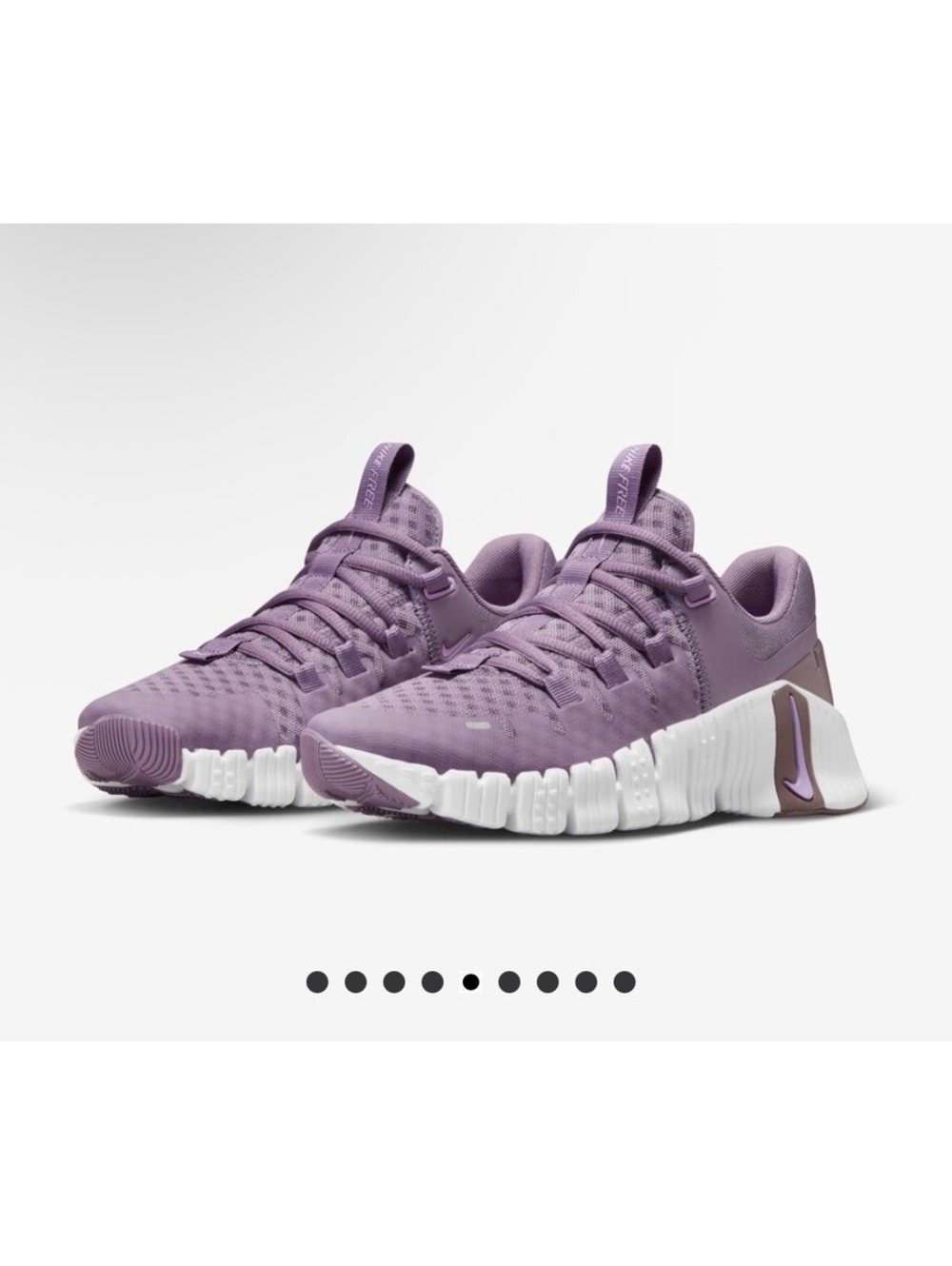Nike Free Metcon 5 Violet Dust Rush Fuchsia Women’s Training Shoes US 8.5 (182)